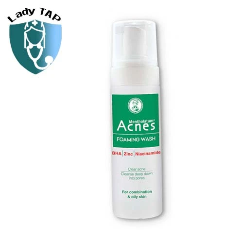 Acnes Foaming Wash 150g Rohto - Giúp ngăn ngừa mụn hiệu quả