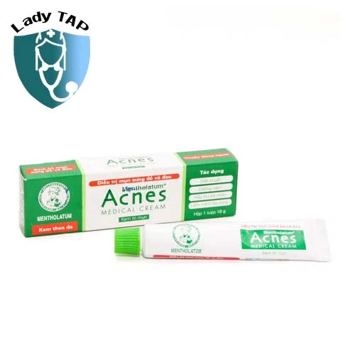 Acnes Medical Cream 18g Rohto - Trị mụn bọc, mụn mủ hiệu quả