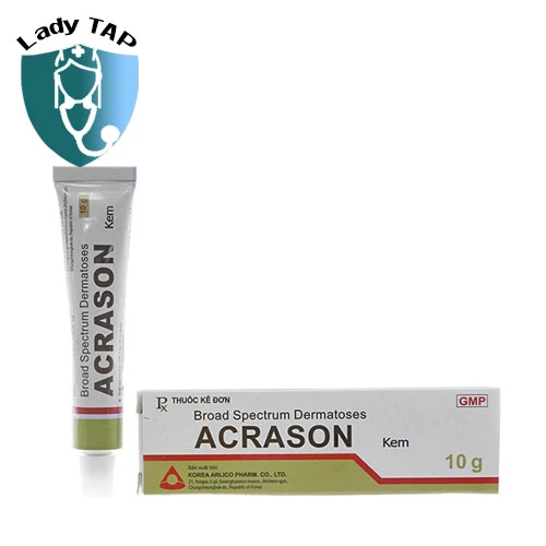 Acrason Cream 10g Korea Arlico - Kem bôi trị viêm da hiệu quả