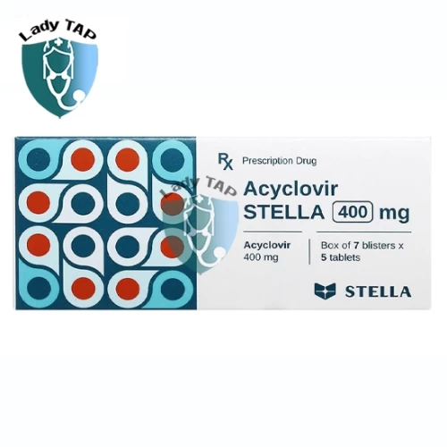 Acyclovir Stella 400mg Stellapharm - Thuốc điều trị thủy đậu hiệu quả