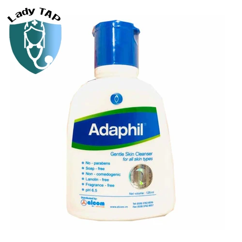 Adaphil 125Ml Gamma - Sữa rửa mặt dành cho mọi loại da