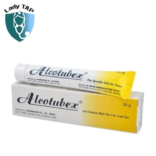 Alcotubex 20g Gamma Chemicals - Gel giảm sẹo hiệu quả