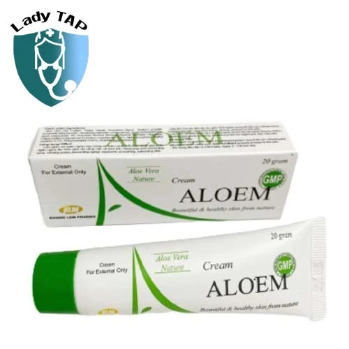 Aloem Cream 20g Hataphar - Giúp ngăn ngừa mụn trứng cá hiệu quả