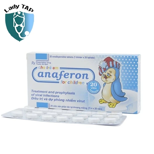 Anaferon for children Materia Medica - Điều trị và dự phòng nhiễm virus cho trẻ em