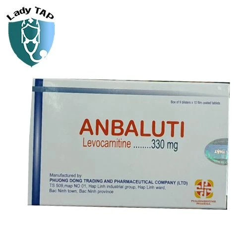 Anbaluti 330mg - Điều trị thiếu hụt Carnitine ở bệnh nhân mắc bệnh thận