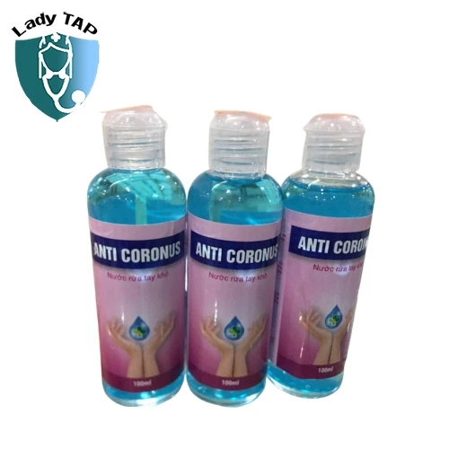 Anti Coronus 100ml - Nước rửa tay kháng khuẩn hiệu quả
