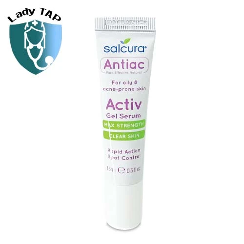 Antiac Activ Gel Serum 15ml Salcura - Làm se khít lỗ chân lông