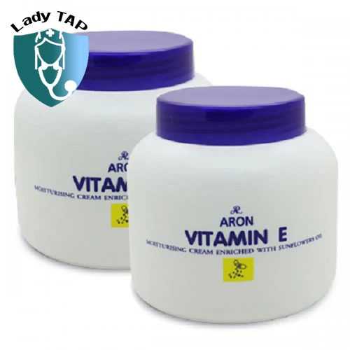 Aron Vitamin E 200g - Kem dưỡng ẩm cho da của Thái Lan