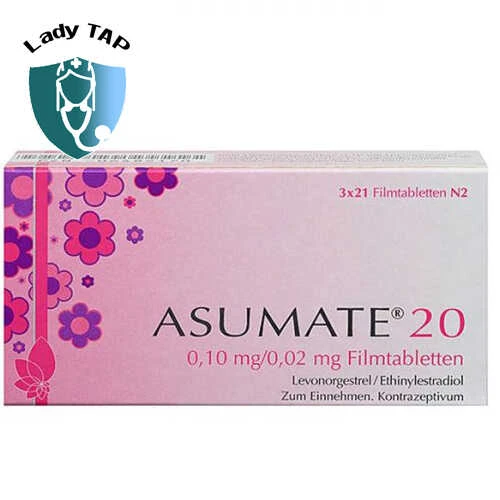 Asumate 20 - Thuốc tránh thai khẩn cấp hiệu quả của Spain