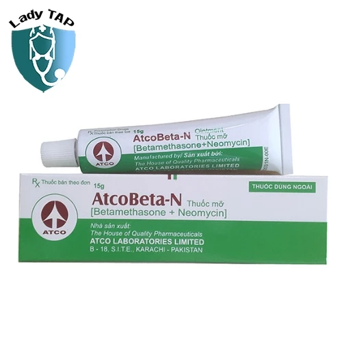 AtcoBeta-S 15g Atco Laboratories - Thuốc mỡ bôi điều trị viêm da hiệu quả