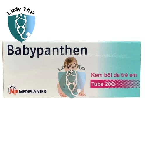 Babypanthen 20g Mediplantex - Kem trị hăm, xây xát, côn trùng cắn