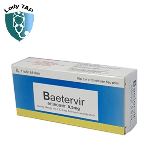Baetervir Usarichpharm - Điều trị viêm gan B mạn tính