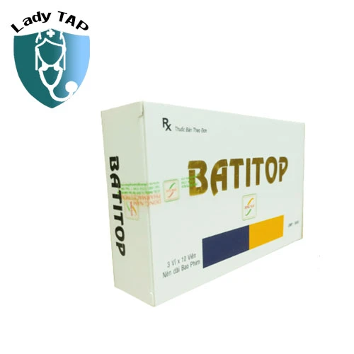 Batitop 500mg Đông Nam - Thuốc điều trị nhiễm khuẩn hiệu quả