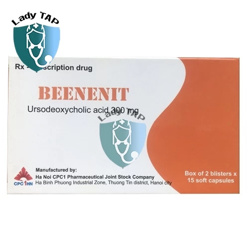 Beenenit 300mg - Thuốc điều trị sỏi mật, xơ gan hiệu quả