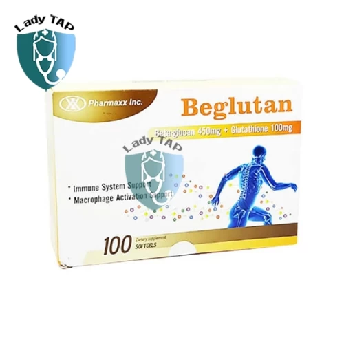 Beglutan PharmaxxUSA - Hỗ trợ tăng cường sức đề kháng