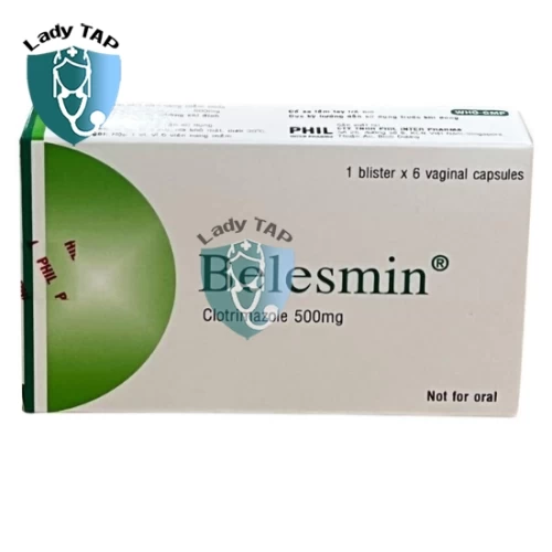 Belesmin - Thuốc điều trị viêm phụ khoa hiệu quả của Inter Pharma