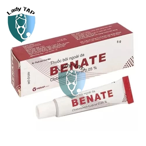 Benate 5g Merap - Thuốc bôi điều trị các loại viêm da (10 hộp)