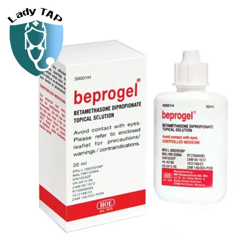 Beprogel 30ml Hoe - Kem bôi  điều trị các bệnh lý ngoài da hiệu quả