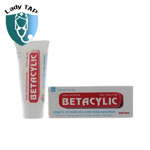 Betacylic 15g Mekophar - Thuốc điều trị viêm da hiệu quả