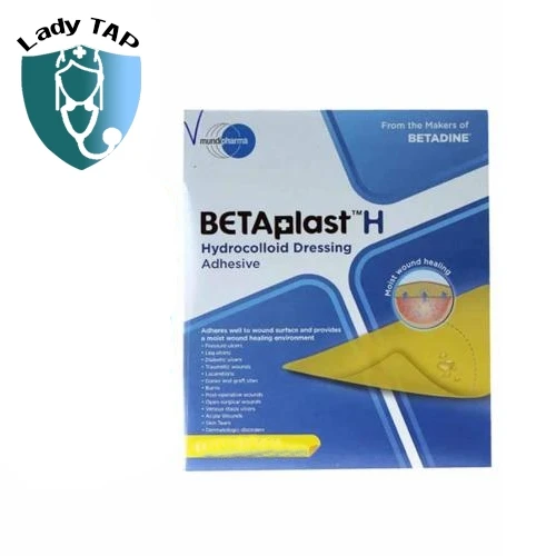 Betaplast H 30cmx35cmx0,5cm Mundipharma - Điều trị các vết thương