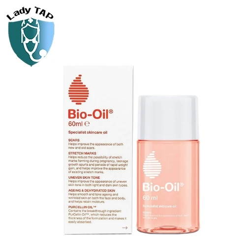Bio-Oil 60ml Union Swiss - Dầu dưỡng giảm rạn da và sẹo hiệu quả