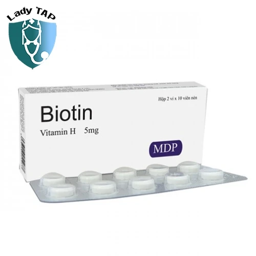 Biotin 5mg Mediplantex - Hỗ trợ điều trị cho bệnh nhân gặp tình trạng tóc gãy rụng nhiều