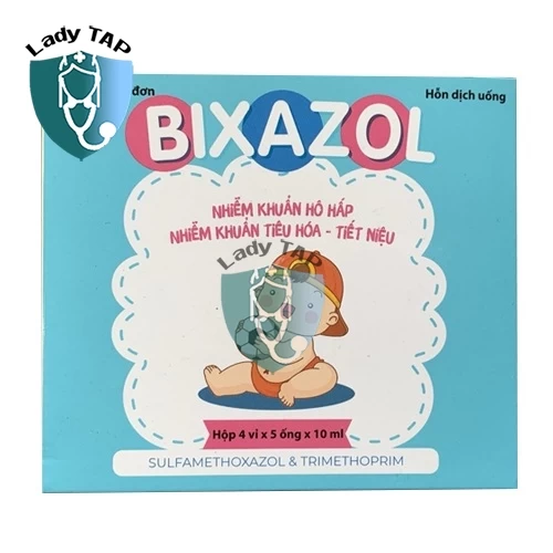 Bixazol Hộp 20 ống - Thuốc điều trị nhiễm khuẩn cho bé