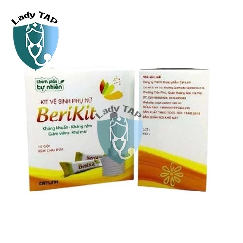 Bộ kit vệ sinh phụ nữ Berikit - Sản phẩm thụt rửa âm đạo
