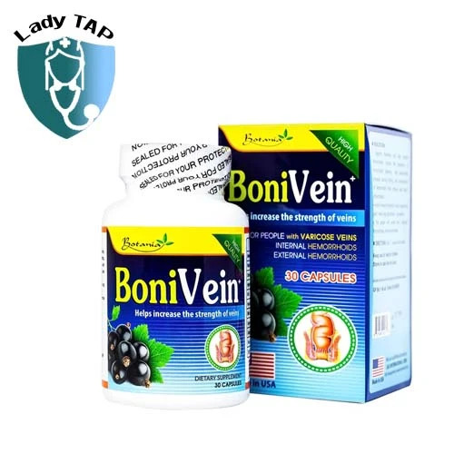 Bonivein (30 viên) Boni - Giúp giảm các triệu chứng của bệnh trĩ