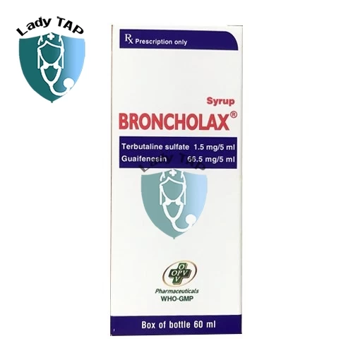 Broncholax OPV - Hỗ trợ điều trị ho do hen phế quản