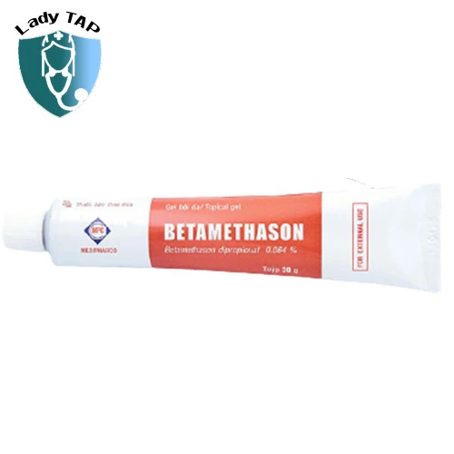 Betamethasone 30g Medipharco - Giúp điều trị cho người bị vảy nến, sẹo lồi lõm