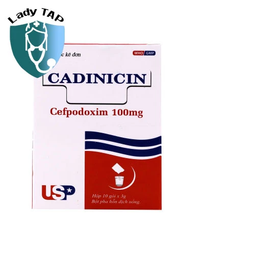 Cadinicin 100mg US Pharma USA - Thuốc trị nhiễm khuẩn hiệu quả