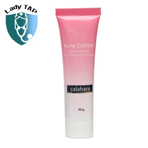 Calahara Acne Control 30g - Kem trị nhân mụn, lỗ chân lông to