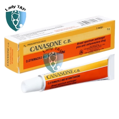 Canasone C.B 5g Thái Nakon Patana - Kem bôi trị nấm và viêm da