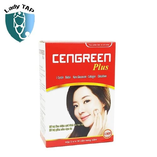 Cengreen Plus Medistar - Dùng trong trường hợp thiếu hụt dưỡng chất dẫn đến da, tóc dễ gãy rụng