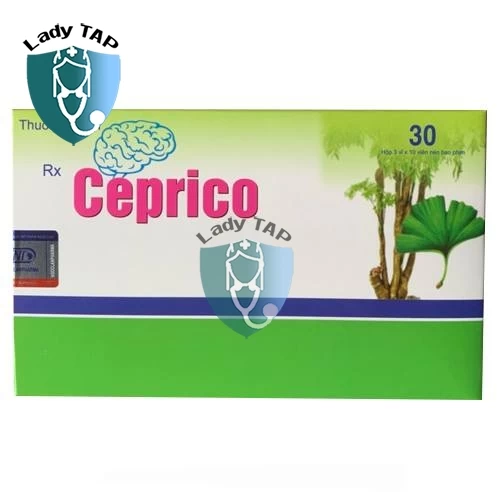 Ceprico Khaihapharco - Hỗ trợ bổ khí, hoạt huyết