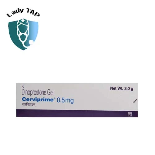 Cerviprime 0.5mg AstraZeneca - Làm mềm và mở rộng cổ tử cung