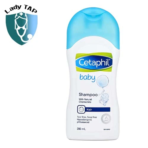 Cetaphil Baby Shampoo 200ml Galderma - Giúp làm sạch da đầu