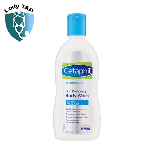 Cetaphil Restoraderm Body Wash 295ml Galderma Production - Sữa tắm lý tưởng cho da cơ địa