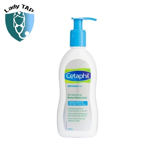 Cetaphil Restoraderm Moisturizer 295ml Galderma Production - Sữa dưỡng ẩm cho mặt và body