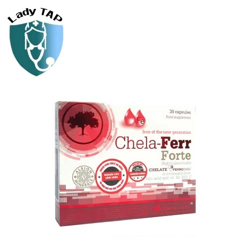 Chela-Ferr Forte Olimp - Bổ sung Sắt và các Vitamin cho cơ thể