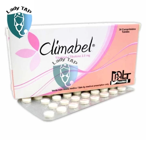 Climabel 2.5mg Leon Farma - Điều trị mãn kinh tự nhiên