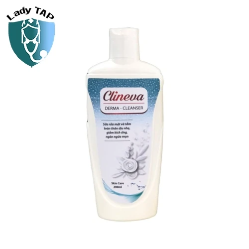 Clineva Derma - Cleanser 200ml Tanida Pharma - Sữa rửa mặt sáng da hiệu quả