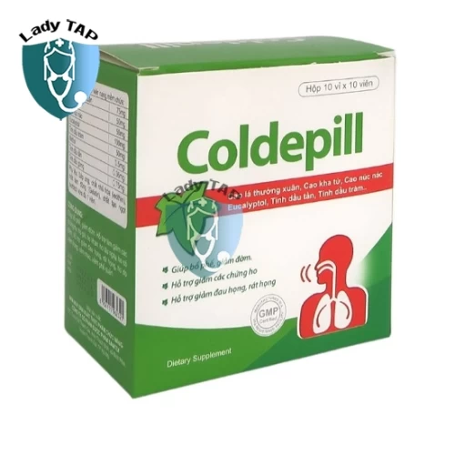 Coldepill Santex - Giúp bổ phế, chỉ khái, thông mũi họng