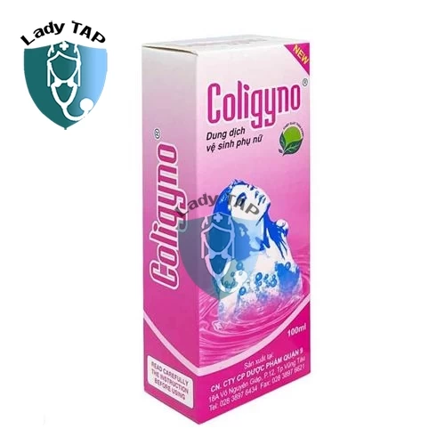 Coligyno - Dung dịch vệ sinh phụ khoa hiệu quả của Mebiphar