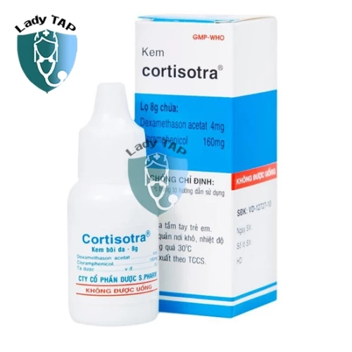 Kem Cortisotra TV.Pharm - Trị ngứa do dị ứng, nổi mẩn, mụn trứng cá