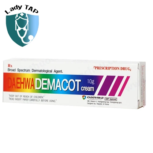 Daehwademacot Cream 10g - Thuốc mỡ điều trị viêm da của Hàn Quốc