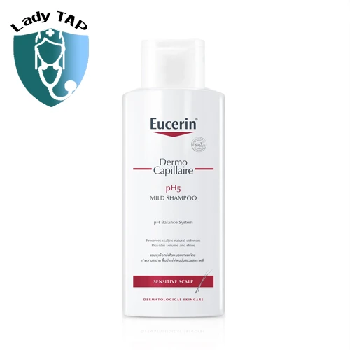 Dầu gội Eucerin Dermo Capillaire Ph5 250ml - Cân bằng độ pH cho da đầu 