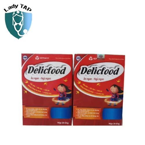 Delicfood - Sản phẩm dùng cho người lớn và trẻ em bị suy nhược cơ thể