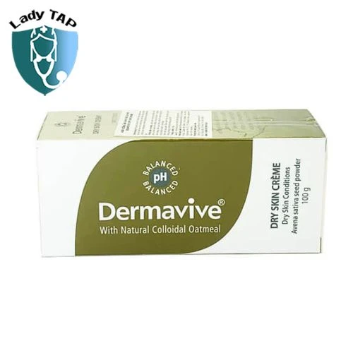 Dermavive Dry Skin Cream 100g UAS Pharmaceuticals - Kem dưỡng ẩm giúp tái tạo da